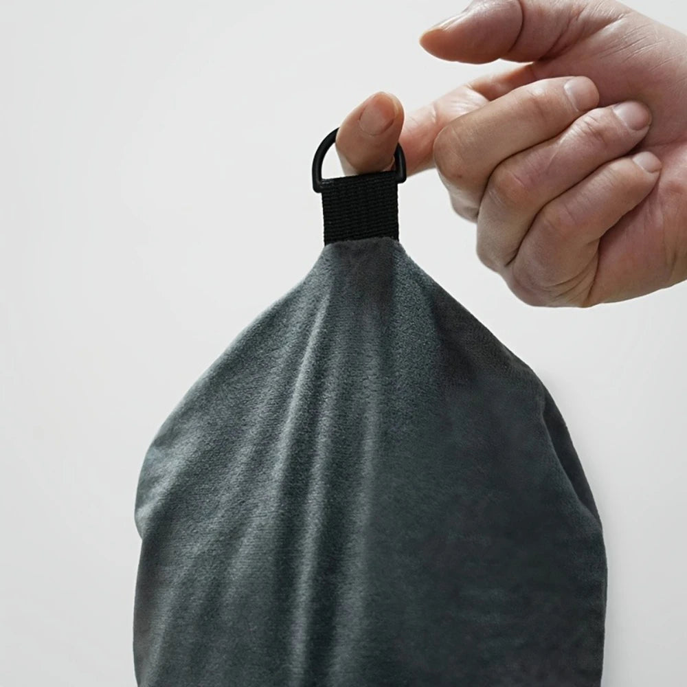 Travel Pillow With Storage Pouch
