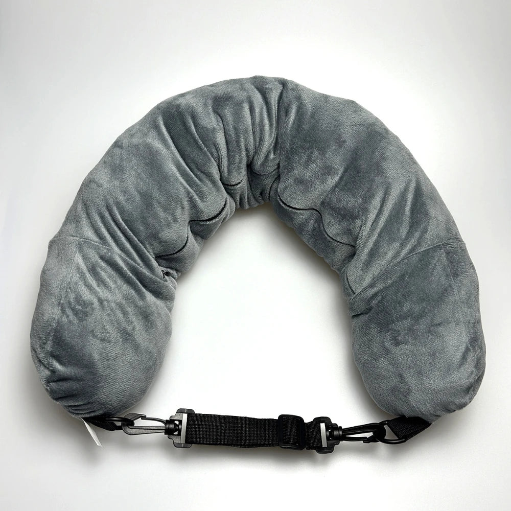 Travel Pillow With Storage Pouch