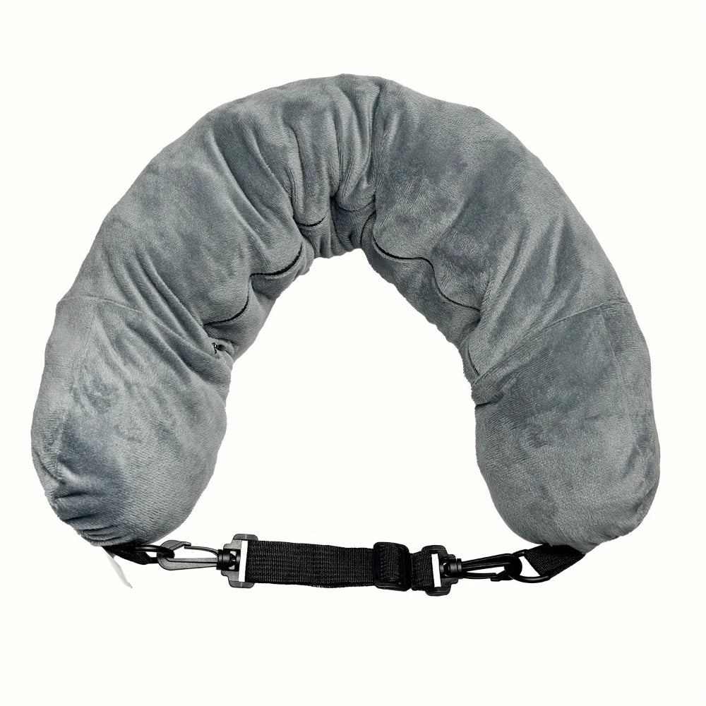 Travel Pillow With Storage Pouch