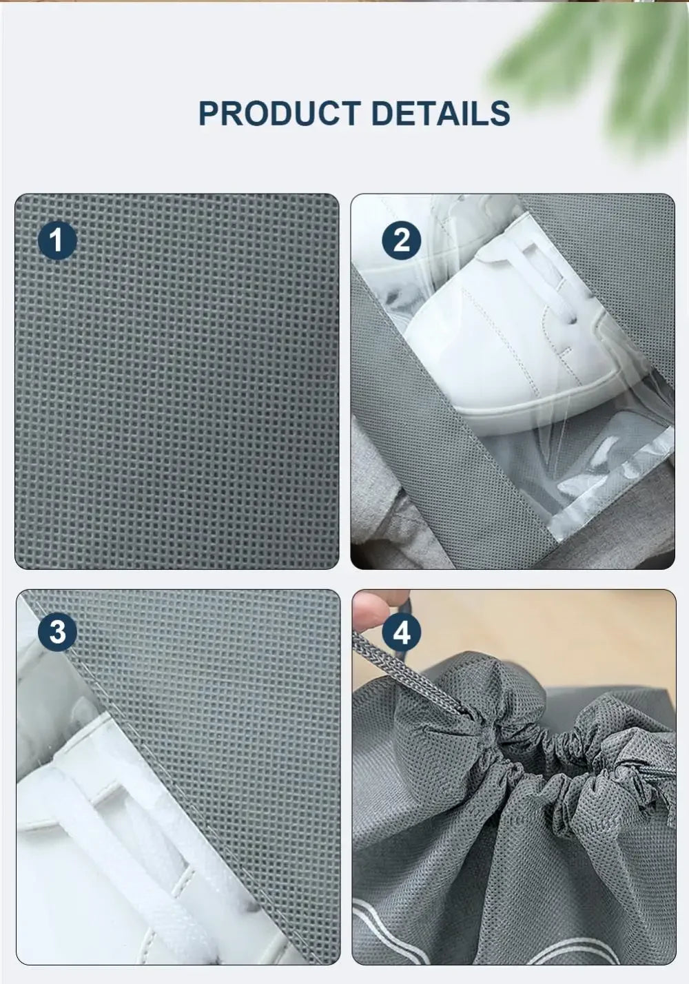 5pcs Shoes Storage Bag