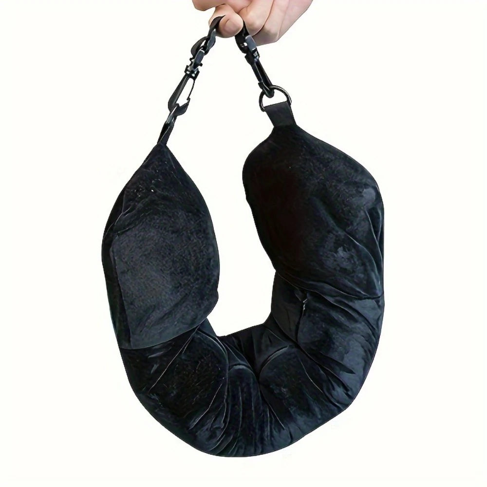 Travel Pillow With Storage Pouch